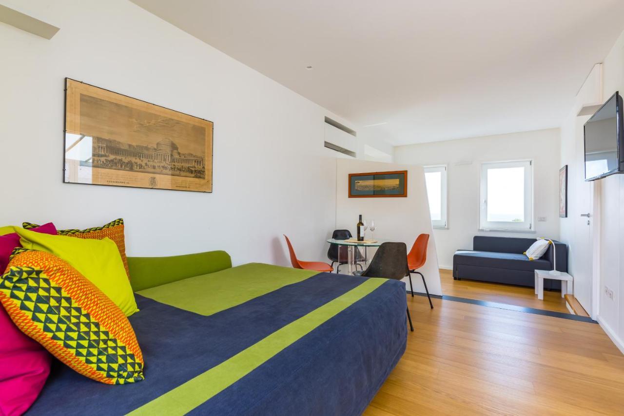 Апартаменты Seaview Terrace 360°& Elegant Loft Неаполь Экстерьер фото