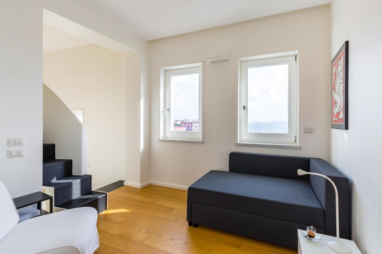 Апартаменты Seaview Terrace 360°& Elegant Loft Неаполь Экстерьер фото