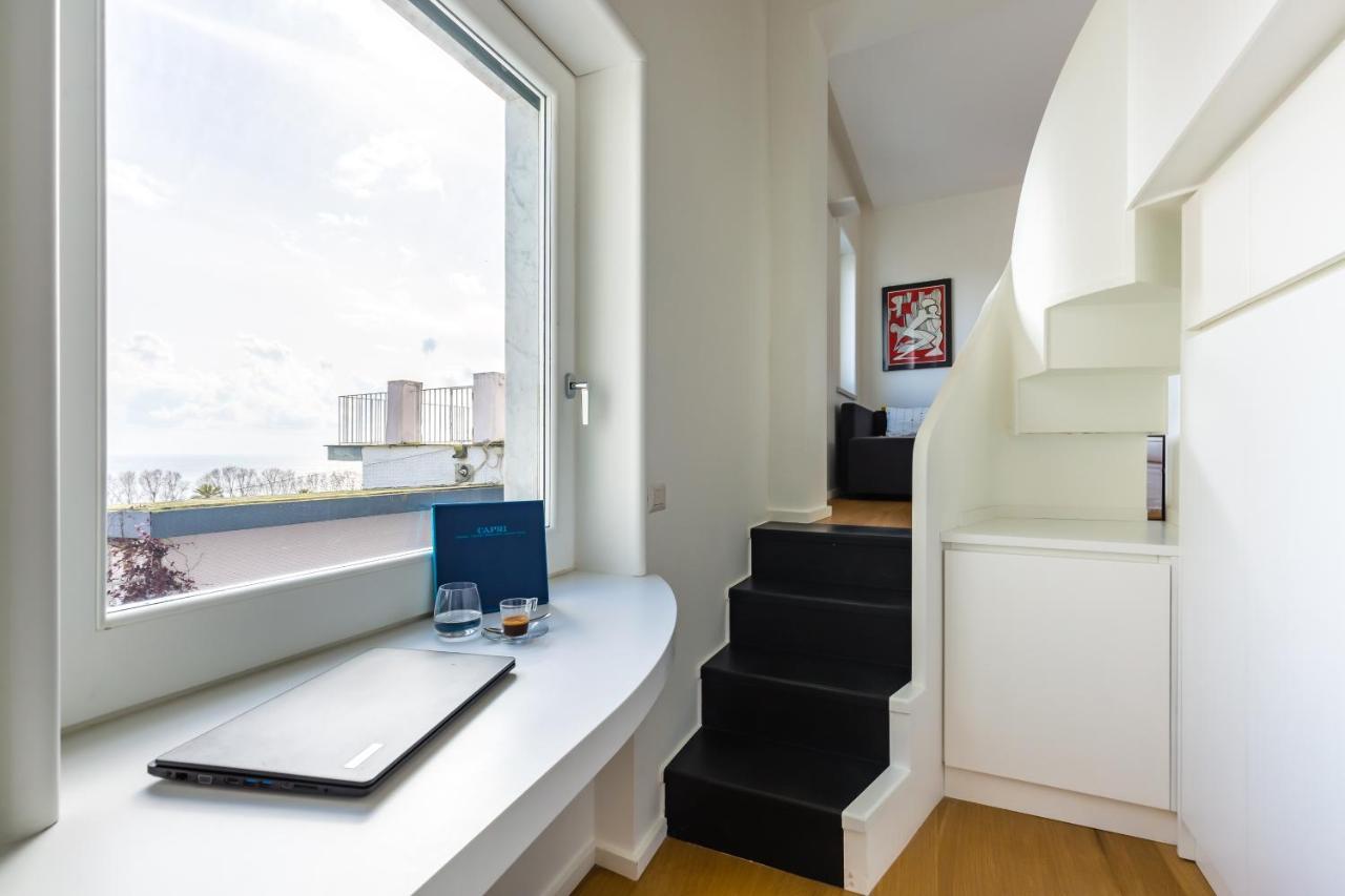 Апартаменты Seaview Terrace 360°& Elegant Loft Неаполь Экстерьер фото