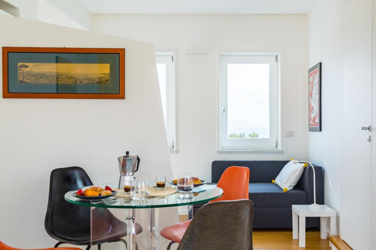 Апартаменты Seaview Terrace 360°& Elegant Loft Неаполь Экстерьер фото