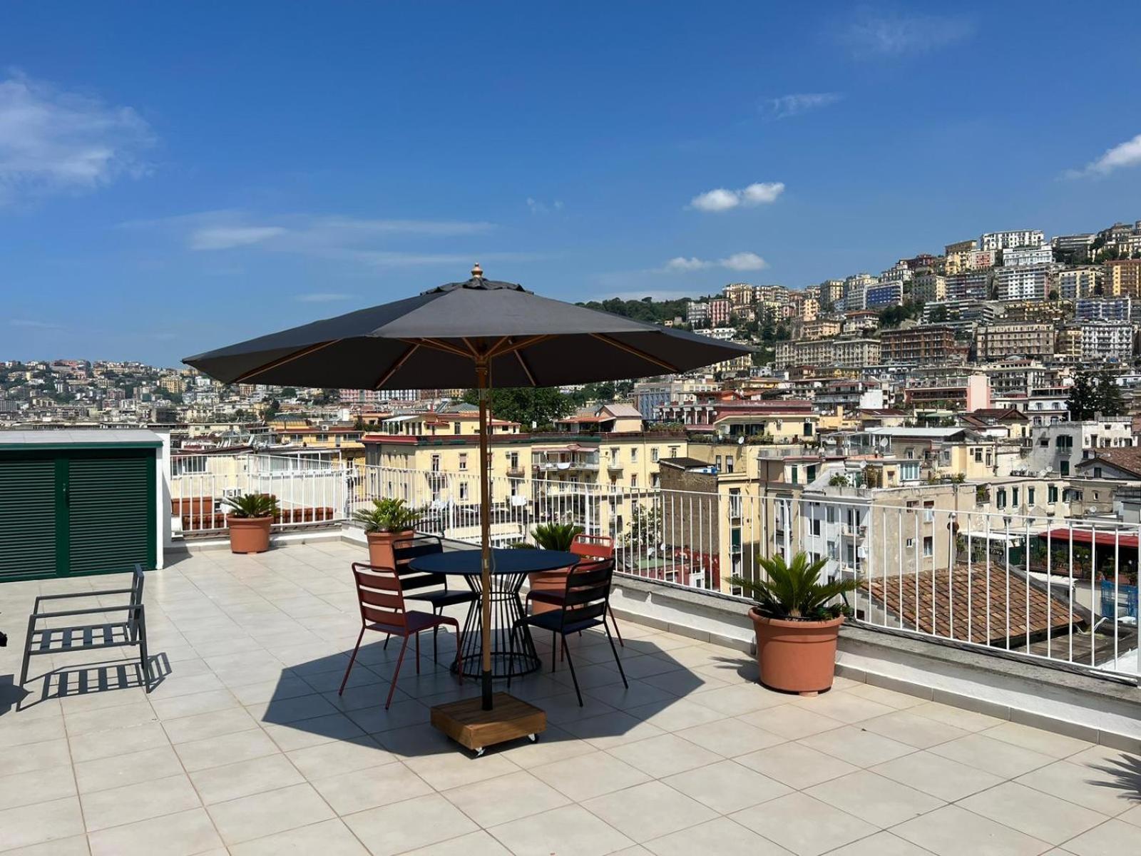 Апартаменты Seaview Terrace 360°& Elegant Loft Неаполь Экстерьер фото